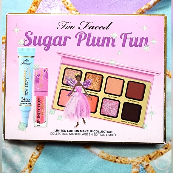 TOO FACED SUGAR PLUM FUN LIMITED EDITION MAKEUP COLLECTION NEW - Picture 5 of 9